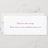 Zweigniederlassung Cherry Blossom, Geschenkgutsche (Rückseite)