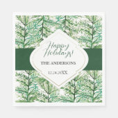 Zweigniederlassung für künstlerische Wasserfarben Serviette (Vorderseite)