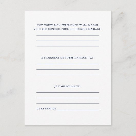 Zweigniederlassung Minimalistisch skizzierte Brida Hinweiskarte (Rückseite)