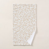 Zweigniederlassung mit empfindlichen Blättern Badhandtuch Set (Handtuch)