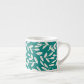 Zweigniederlassung mit empfindlichen Blättern Espressotasse (Rechts)