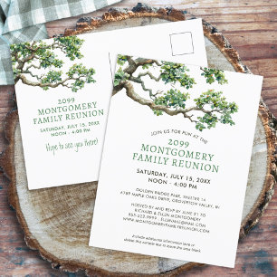 Zweigniederlassung moderner Wiedersehen-Familien Postkarte