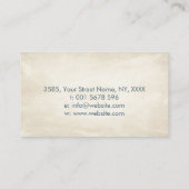 Zweigniederlassung Sakura Tree Visitenkarte (Rückseite)