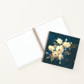 Zweigniederlassung von White Roses 2 Notebook Notizblock (Innenseite)