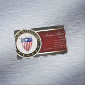 Zweigniederlassungen des Generalanwalts [3D] Magnetische Visitenkarte (Beispiel)