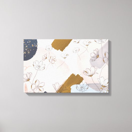 Zweigstelle Blume Corolla I Leinwanddruck (Vorderseite)