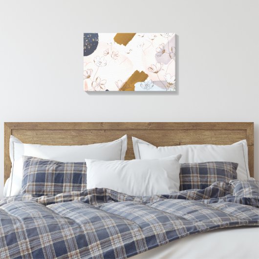 Zweigstelle Blume Corolla I Leinwanddruck (Insitu (Schlafzimmer))