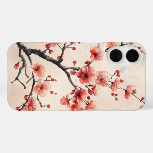 Zweigstelle Cherry Blossom Case-Mate iPhone Hülle (Rückseite (Horizontal))