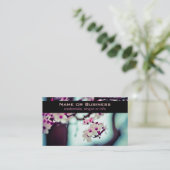 Zweigstelle Cherry Blossom Visitenkarte (Stehend Vorderseite)