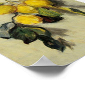 Zweigstelle der Zitronen Poster (Ecke)