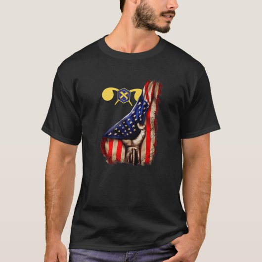 Zweigstelle des Chemiekorps der Armee Amerikanisch T-Shirt (Vorderseite)