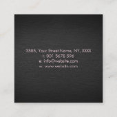 Zweigstelle des unendlichen Baumes - Pastells Quadratische Visitenkarte (Rückseite)