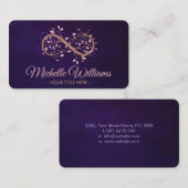 Zweigstelle des unendlichen Baumes - Pastells Visitenkarte (Vorne/Hinten)