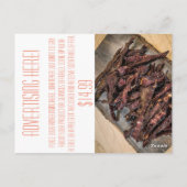 Zweigstelle für Baumwolle mit Visitenkarte auf dun Postkarte (Rückseite)