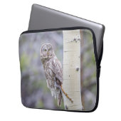 Zweigstelle Great Gray Aspen Tree Laptopschutzhülle (Vorderseite Links)