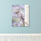 Zweigstelle Great Gray Aspen Tree Leinwanddruck (Insitu (Holzboden))