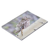 Zweigstelle Great Gray Aspen Tree Notizblock (Linke Seite)