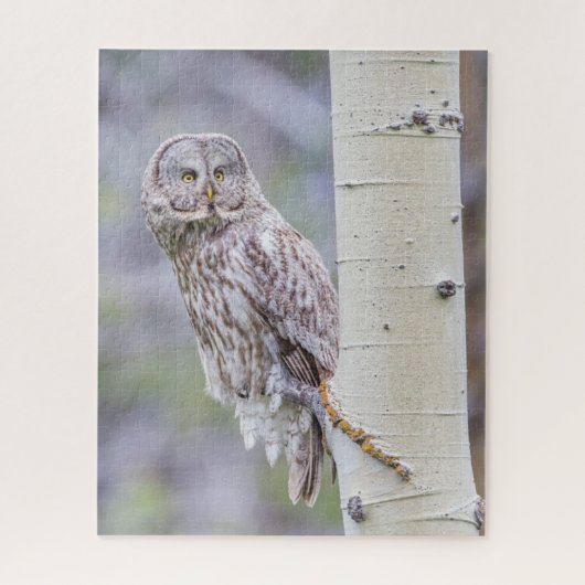 Zweigstelle Great Gray Aspen Tree Puzzle (Vertikal)