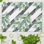 Zweigstelle Küchentücher mit Texturierte Streifen (Gefaltet)