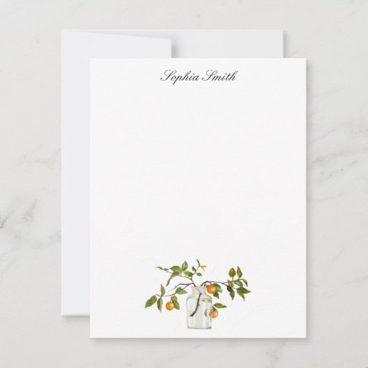 Zweigstelle Lemon in Jar Dankeskarte (Vorderseite)