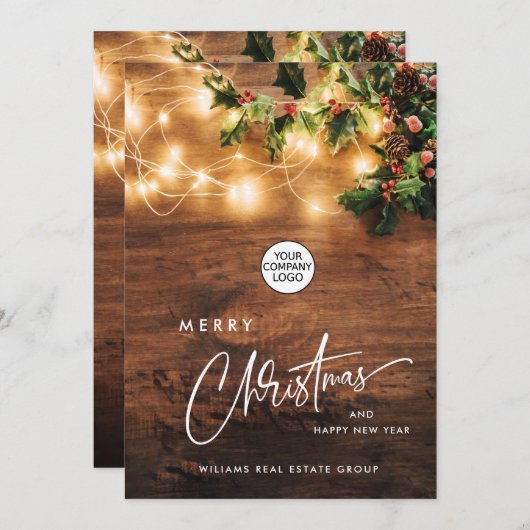 Zweigstelle Mistletoe Rustikale Weihnachten (Vorne/Hinten)