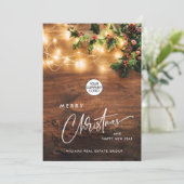 Zweigstelle Mistletoe Rustikale Weihnachten (Stehend Vorderseite)