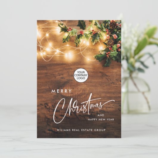 Zweigstelle Mistletoe Rustikale Weihnachten (Stehend Vorderseite)