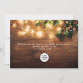 Zweigstelle Mistletoe Rustikale Weihnachten (Rückseite)