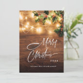 Zweigstelle Mistletoe Rustikale Weihnachten (Stehend Vorderseite)