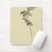Zweigstelle mit Blätter & Berries Hokusai Fine Art Mousepad (Mit Mouse)