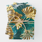 Zweigstelle mit goldenen Blätter Ginko Biloba (Beispiel)