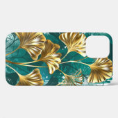 Zweigstelle mit goldenen Blätter Ginko Biloba Case-Mate iPhone Hülle (Rückseite (Horizontal))