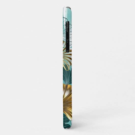 Zweigstelle mit goldenen Blätter Ginko Biloba Case-Mate iPhone Hülle (Hinten/Links)