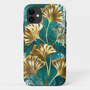 Zweigstelle mit goldenen Blätter Ginko Biloba Case-Mate iPhone Hülle