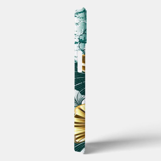 Zweigstelle mit goldenen Blätter Ginko Biloba Case-Mate iPhone Hülle (Rückseite / Rechts)