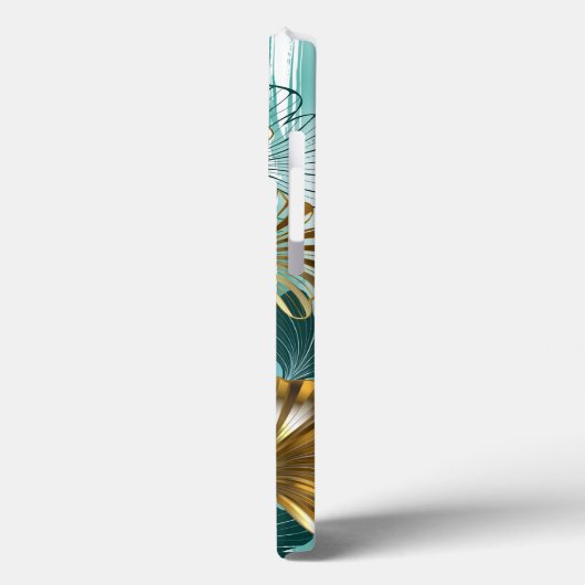 Zweigstelle mit goldenen Blätter Ginko Biloba Case-Mate iPhone Hülle (Rückseite / Links)