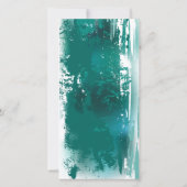 Zweigstelle mit goldenen Blätter Ginko Biloba Dankeskarte (Rückseite)