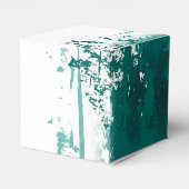 Zweigstelle mit goldenen Blätter Ginko Biloba Geschenkschachtel (Rückseite)