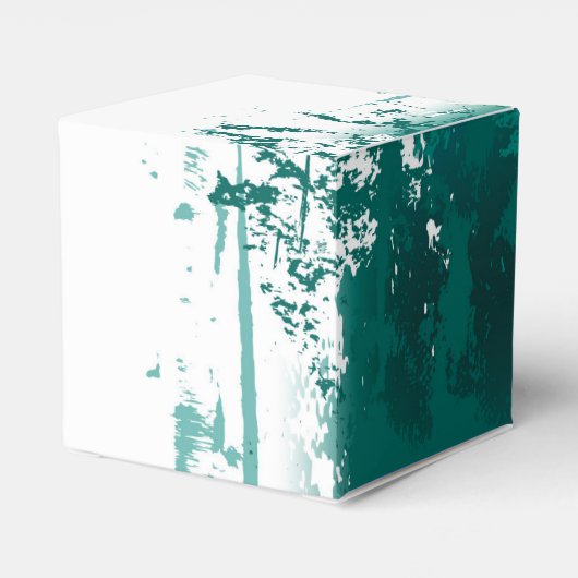 Zweigstelle mit goldenen Blätter Ginko Biloba Geschenkschachtel (Rückseite)