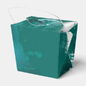 Zweigstelle mit goldenen Blätter Ginko Biloba Geschenkschachtel (Rückseite)