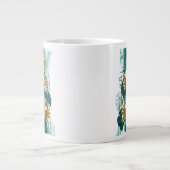 Zweigstelle mit goldenen Blätter Ginko Biloba Jumbo-Tasse (Vorderseite)