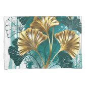 Zweigstelle mit goldenen Blätter Ginko Biloba Kissenbezug (Vorderseite-Rechts)