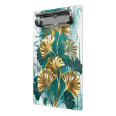 Zweigstelle mit goldenen Blätter Ginko Biloba Mini Klemmbrett (Gewinkelt2)