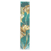 Zweigstelle mit goldenen Blätter Ginko Biloba Mittelgroßer Tischläufer (Vorderseite)