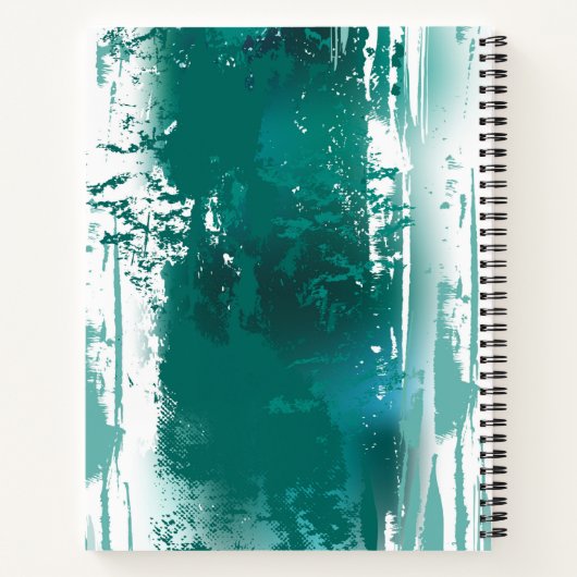 Zweigstelle mit goldenen Blätter Ginko Biloba Notizblock (Rückseite)