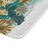 Zweigstelle mit goldenen Blätter Ginko Biloba Schneidebrett (Ecke)