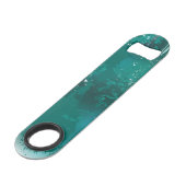 Zweigstelle mit goldenen Blätter Ginko Biloba Speed Flaschenöffner (Rückseite Schrägansicht)