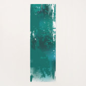 Zweigstelle mit goldenen Blätter Ginko Biloba Yogamatte (Rückseite)