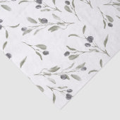 Zweigstelle Olive Seidenpapier (Detail)