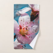 Zweigstelle Peach Blossom und Blue Sky Badhandtuch Set (Handtuch)